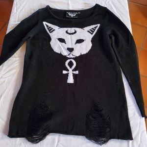 Purrfect Knit Sweater